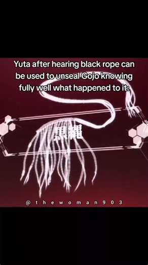 Yuta after hearing black rope can save gojo. #jujutsukaisen #jjk #anime #short #ytshorts #animeedit