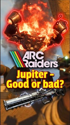 Jupiter is versatile weapon. Arc raiders gun showcase part 2 #ArcRaiders #JohnRaider #games #gaming