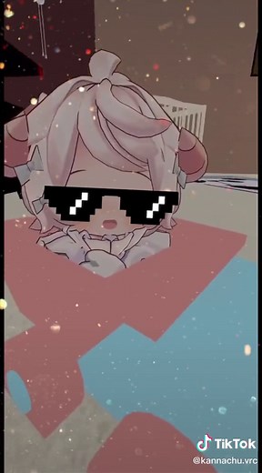 Cute Chibi Virtual Reality Car Skrrrt in VRChat