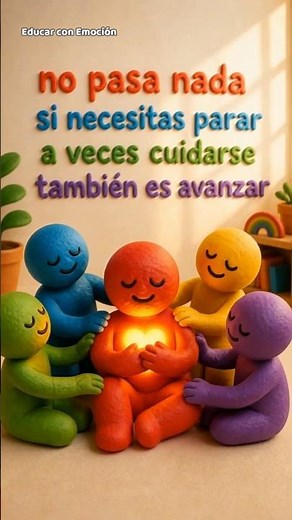 No pasa nada si necesitas parar 💛 | Cuidarse también es avanzar