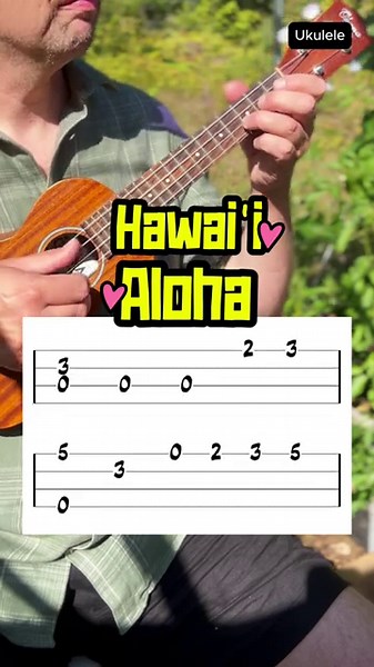 Hawai‘i Aloha – Easy Ukulele Melody (No Chords)