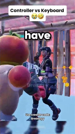 Controller vs Keyboard players 😭🤣#fortnite #fnmmemes #fortnitememes #fortniteclips #breadzyfn #yt