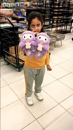 Little Girl Shopping for Shoes 🛍️✨ Cutest Moments at the Mall!