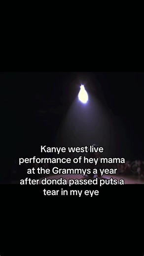 Kanye West's Tribute to Donda West at the Grammys
