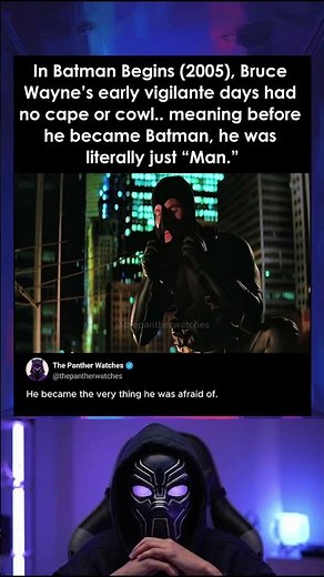 From Man to Batman: The Humble Beginning of a Legend | Batman Begins (2005)