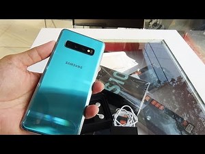 Samsung Galaxy S10 Prism Green color
