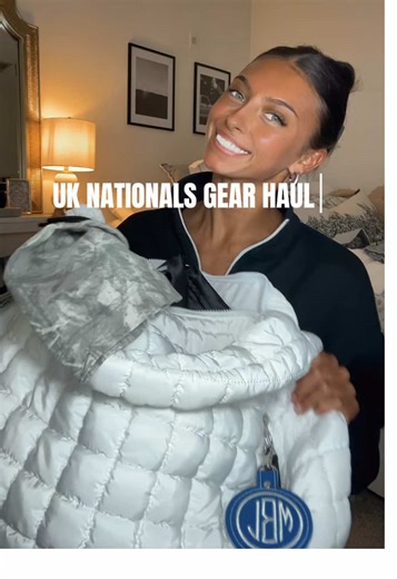 THE BEST GEAR YET 💙🤩 #udanationals #uda #collegenationals #superbowl #danceteam