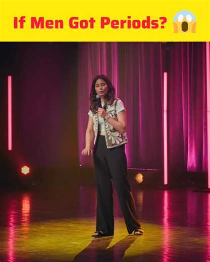 189K views · 3.3K reactions | What if men Got Periods  #periods #standupcomedy #funnyvideos #news #ComedyLovers #comedylife #EpicComedy #comedyclips #justforlaughs #LadyGaga | Indian Standup | Facebook