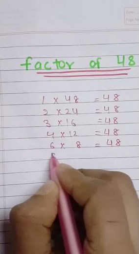 factors of 48