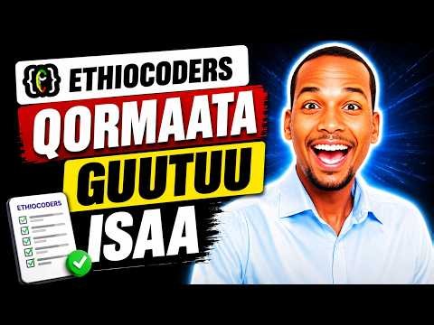 Android Developer Fundamental Qormaanni Isaa Guutuun Haala Kanaan Hojjetama | EthioCoders |