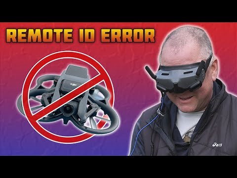 How to Avoid the Remote ID Error - DJI Avata & DJI Fly App