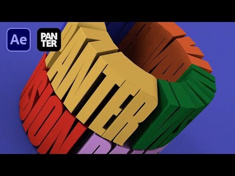 Make Spinning 3D Text in After Effects FAST!