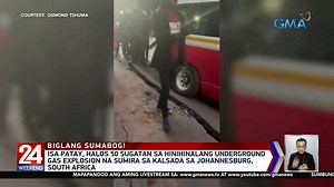57K views · 467 reactions | Tumalsik ang mga minibus at may mga sasakyan ding tumaob nang biglang may sumabog sa ilalim ng lupa sa kalyeng iyan sa Johannesburg, South Africa. | July 22, 2023 | GMA News | Facebook