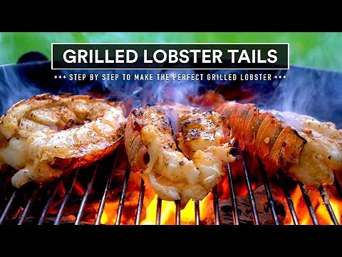 Grilled LOBSTER TAIL with Seasoned Butter for LOBSTER Rolls