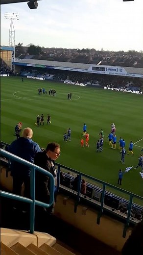 74 BARROW FANS AT GILLINGHAM FC. (EPIC 650 MILE ROUND TRIP!) 👏