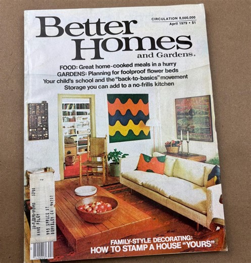 Vintage 1970s Magazine, BETTER HOMES Magazine, April 1979, Vintage Ads, 70's Style Inspo, 70s Fashion, Recipes, 70s Decor, Garden, Macrame - Etsy