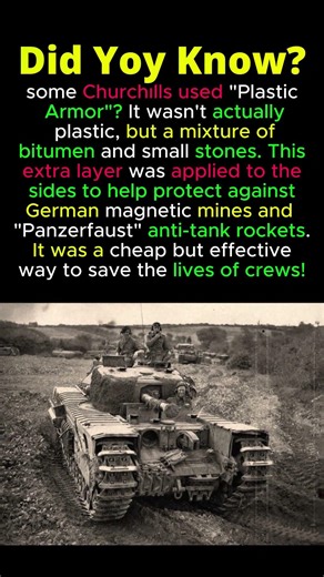 This tank had "PLASTIC" armor! #ArmorTech #Invention #WW2 #Tanks