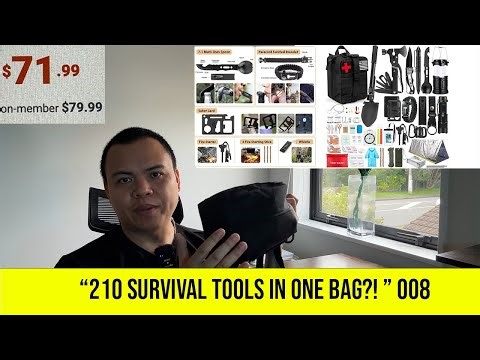 210-IN-1 Survival Go Bag Unboxing | The Ultimate Emergency Kit by The Gulo Crew 008