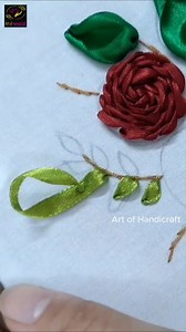 5.8K views · 52 reactions | Hello Dear, Leaf Embroidery Guide for Beginners | Embroidery Tutorial. You will get leaf embroidery guide from this tutorial. | Art of Handicraft | Facebook