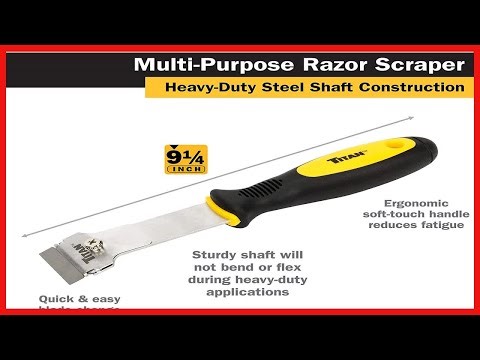 Titan Tool 11030 Razor Scraper The Ultimate Solution for Tough Household and Automotive Jobs