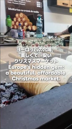 ヨーロッパの穴場クリスマスマーケット! 美しくて、安い! #romania #oradea #christmasmarket