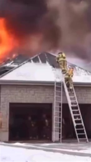Jason Thomas on Instagram: "🚒 Top Dangers of Portable Ladder Roof Venting * Ladder not properly heeled, tied, or at the correct angle * Lightweight or fire-weakened roofs failing underfoot * Loss of balance while cutting, sounding, or transitioning * Smoke, heat, and fire venting directly toward the ladder * Falling tools, saw kickback, or loss of footing during egress . . . #firefighter #housefire #fireman #firefighterclosecall #firefighting"