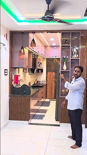 Modular Kitchen Design in Low Budget #kitchendesign