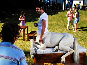 Nestlé Centaur Costume - Sodapasta Realizaciones