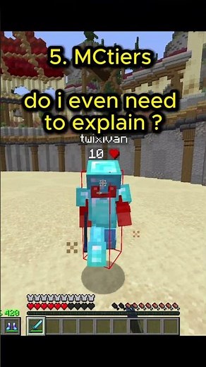 Minecraft Top 5 PvP Tierlists