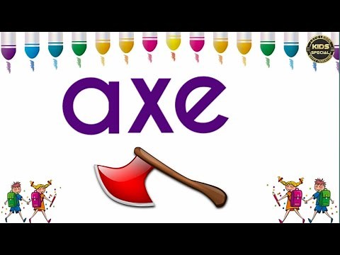 Three Letter Words in English||Phonics For Kids||Preschool Learning||3Letter Words For Kids||