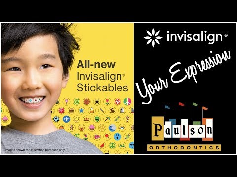 Invisalign STICKABLES - stickers for your aligners - Designs and Fun !