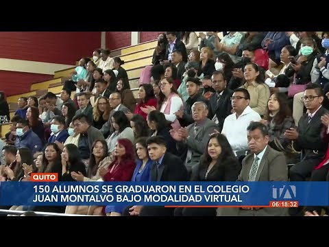 150 students graduated from the virtual program at Juan Montalvo School