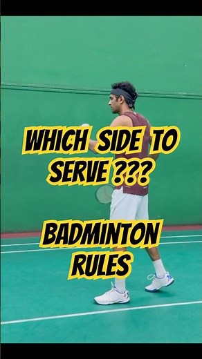 Badminton basic service rules explained- #badmintonwithajay