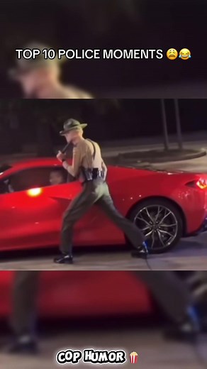 Top 10 funny police/cop moments 😳😭.. Awkward arrest and flirty suspects, with cop humor. #cophumor #funny #cops #police #comedy