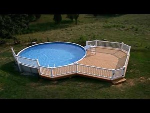 Above Ground Pool Deck Kits Wood