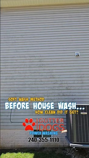 This Waldorf MD Power Washing Job Made the House Look NEW