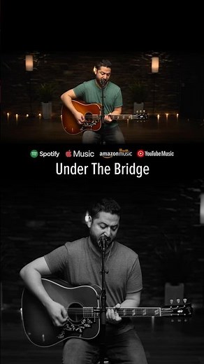 Under The Bridge - Red Hot Chili Peppers (Boyce Avenue acoustic cover) #shorts #singingcover #ballad