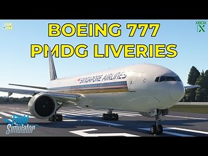 Boeing 777 PMDG Liveries SHOWCASE Mode! ALL 18 AIRLINES!