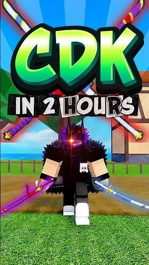 🚨I Got CDK in 2 HOURS… (Blox Fruits)