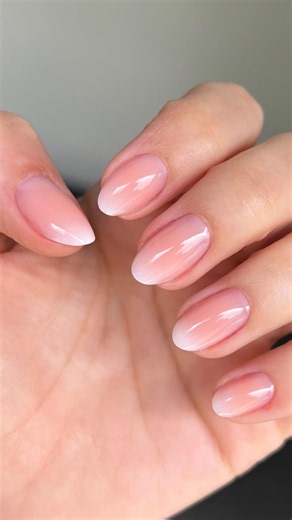 Want Elegant, Expensive-Looking Nails? Try This Ombré French 🤍