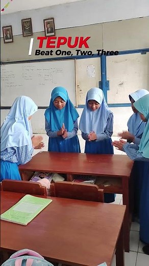Tepuk Beat One, Two, Three👏Ice Breaking di Kelas 6