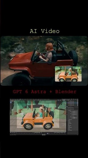 GPT-6 Astra + Blender: The Future of AI-Powered 3D Workflows | MANATOR