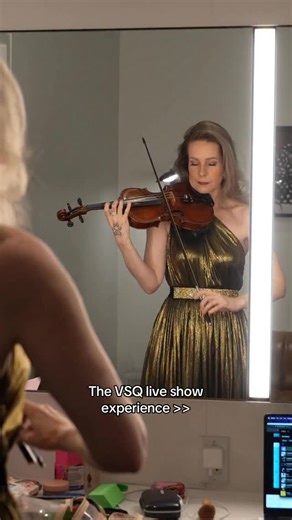 There’s no place like a VSQ show ✨🎻 Our 2025 fall tour has been a GOLDEN experience thanks to all of you, our fans 💛 Join us for the last show tonight in Chattanooga, TN! Tickets in our bio. If not, we’ll see you in 2026! | Vitamin String Quartet