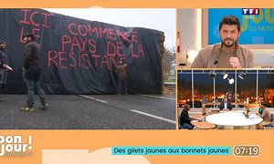 Des gilets jaunes aux bonnets jaunes