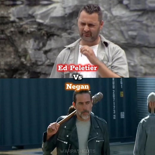 Ed vs Negan 🔥 | Ending the Debate 🗿 | AL NACER! (Super Slowed) TWD #shorts