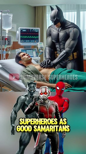 Superheroes Medical Test Hospital Marvel DC Characters