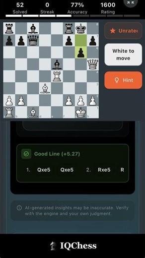 IQChess Puzzle Challenge