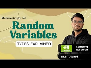 10.26 Discrete & Continuous Random Variables | Statistics & Probability
