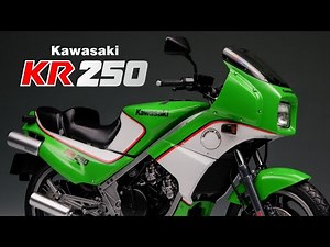 Kawasaki KR250 [Hasegawa 1/12 Scale] Plastic Model Kit Full Build