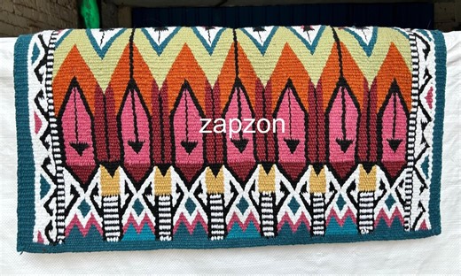 Western Show Pad for Horse – Western Show Saddle Pad – Navajo Style Saddle Blanket for Showmanship, Horsemanship & Western Pleasure - Etsy